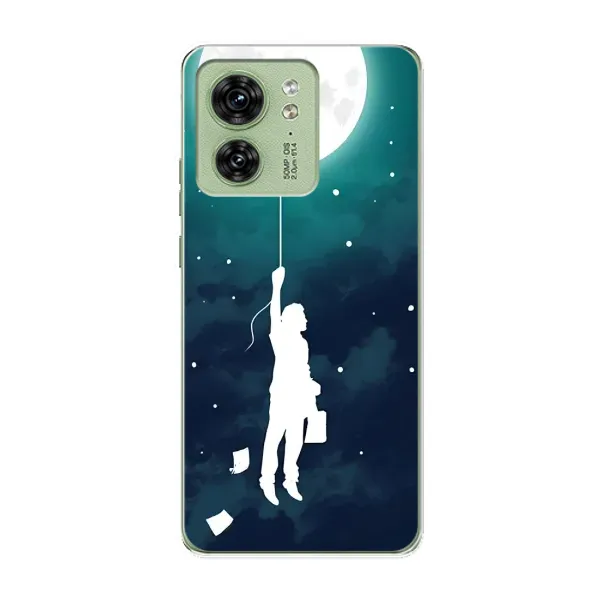 Чехол с рисунком «To The moon» для Motorola Edge 40 Чехол с рисунком «To The moon» для Motorola Edge 40