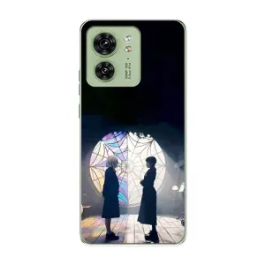 Чохол з картинкою Венсдей на Motorola Edge 40 (Внсдей і Енід)