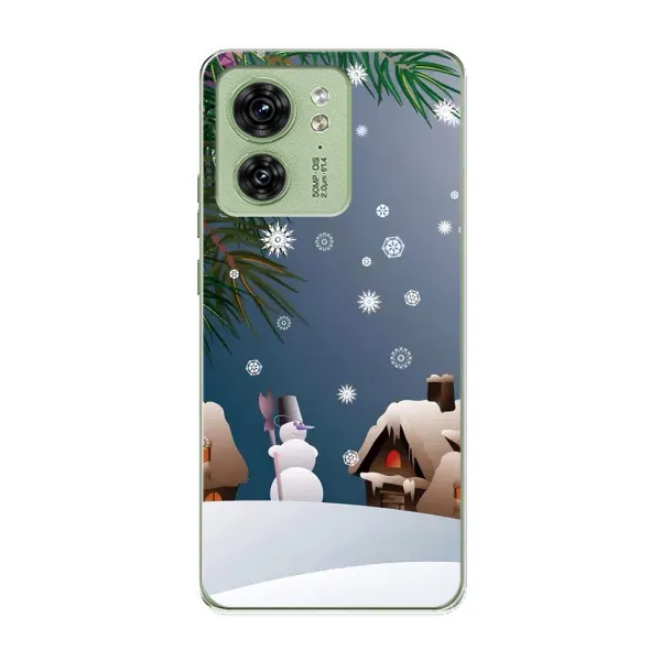 Чехол с рисунком «Зима» для Motorola Edge 40 Чехол с рисунком «Зима» для Motorola Edge 40