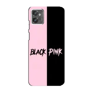 Чехлы с картинкой для Motorola MOTO G32 (BLACK PINK)