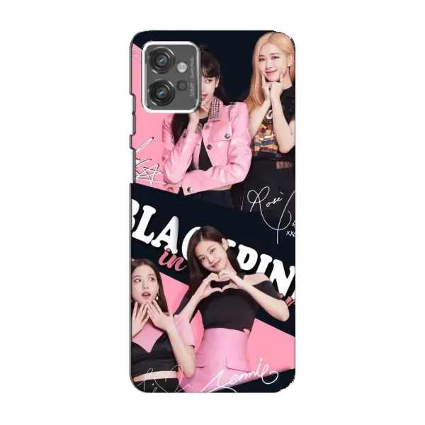 Чехол с рисунком «BLACKPINK» для Motorola MOTO G32 Чехол с рисунком «BLACKPINK» для Motorola MOTO G32