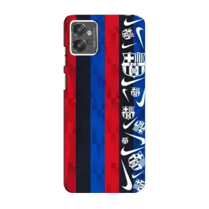 Чехол для Motorola MOTO G32 (Барселона) (Фанат Барсы)