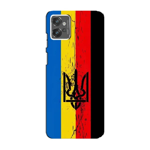 Чехол с рисунком «Флаг УПА» для Motorola MOTO G32 Чехол с рисунком «Флаг УПА» для Motorola MOTO G32