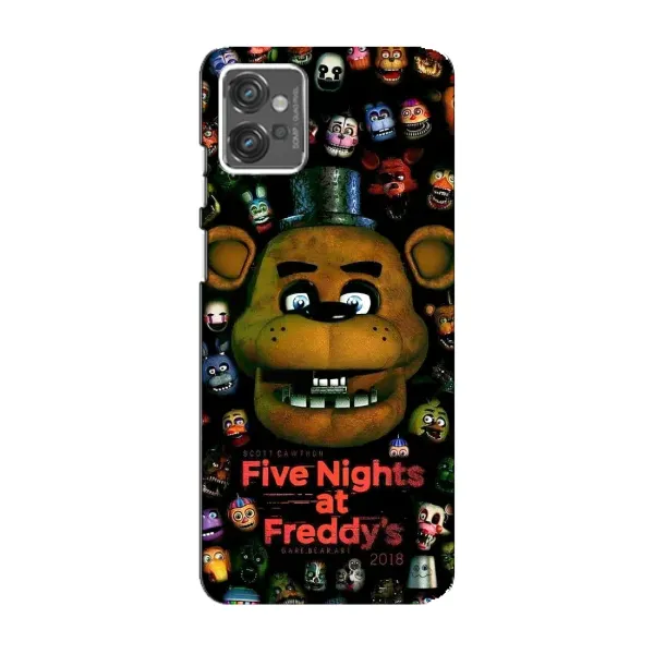 Чехол с рисунком «Freddy» для Motorola MOTO G32 Чехол с рисунком «Freddy» для Motorola MOTO G32