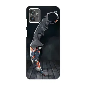 Чехол КИБЕРСПОРТ для Motorola MOTO G32 (Кинжал КС ГО)