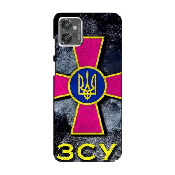 Чехол с рисунком «Лого ЗСУ» для Motorola MOTO G32 Чехол с рисунком «Лого ЗСУ» для Motorola MOTO G32