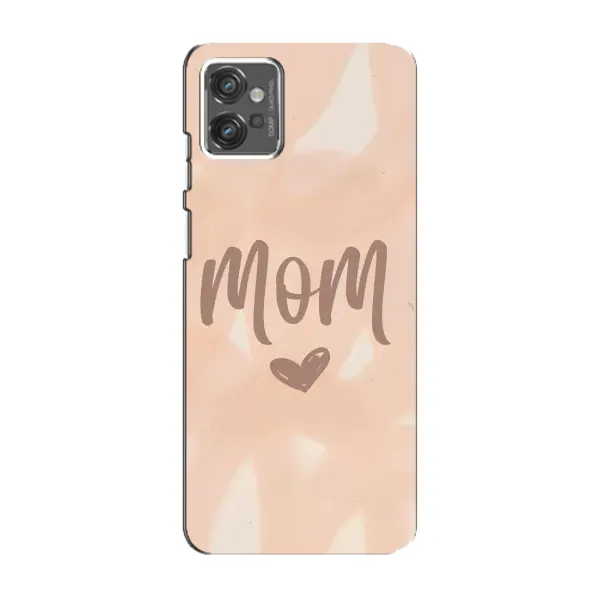 Чехол с рисунком «Love mom» для Motorola MOTO G32 Чехол с рисунком «Love mom» для Motorola MOTO G32