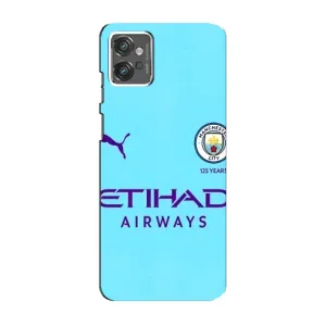 Силіконові Чохли з принтом Футбол на Motorola MOTO G32 (Man City)