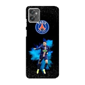 Чохол (TPU) з Футболістом на Motorola MOTO G32 (Мбаппе ПСЖ)