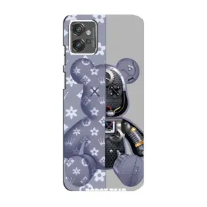 Силиконовый чехол для Motorola MOTO G32 (Медведь Louis Vuitton)