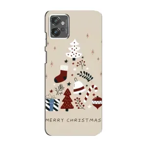Чохол Санта Клаус для Motorola MOTO G32 (Merry Christmas)