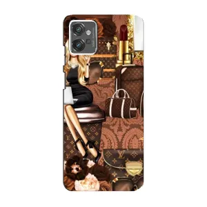 Чехол Стиль Louis Vuitton на Motorola MOTO G32 (Мода Луи Виттон)
