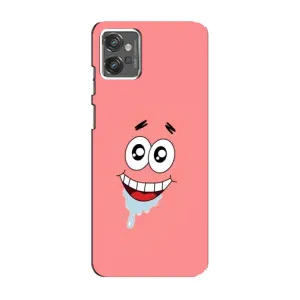 Чехлы с Патриком на Motorola MOTO G32 (Мордочка Патрика)