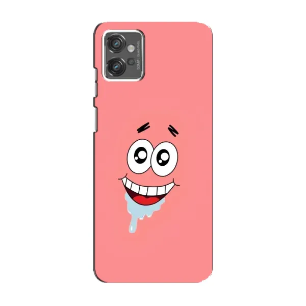 Чехол с рисунком «Мордочка Патрика» для Motorola MOTO G32 Чехол с рисунком «Мордочка Патрика» для Motorola MOTO G32