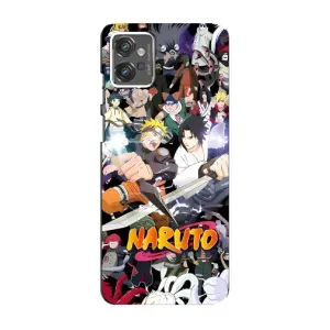 Купить Чехлы на телефон с принтом Anime для Motorola MOTO G32 (Наруто постер)