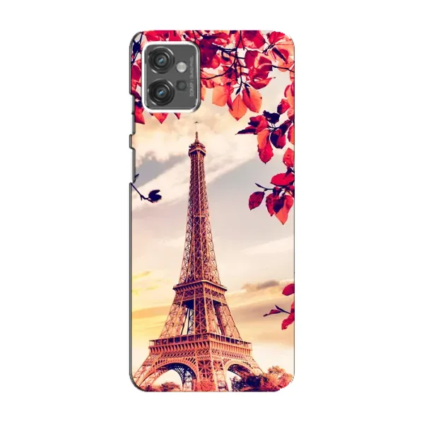 Чехол с рисунком «Paris photo» для Motorola MOTO G32 Чехол с рисунком «Paris photo» для Motorola MOTO G32