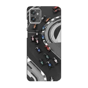 Чехол фильм Формула 1 для Motorola MOTO G32 (Гонки ф1)