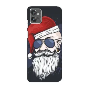 Чохол Санта Клаус для Motorola MOTO G32 (Різдвяний МЕН)
