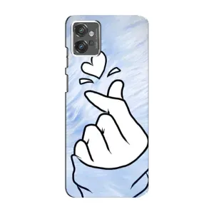 Чехлы (Знак сердечка) на Motorola MOTO G32 (Сердечка знак)