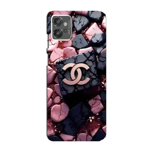 Чехол (Dior, Prada, YSL, Chanel) для Motorola MOTO G32 (Шанель)
