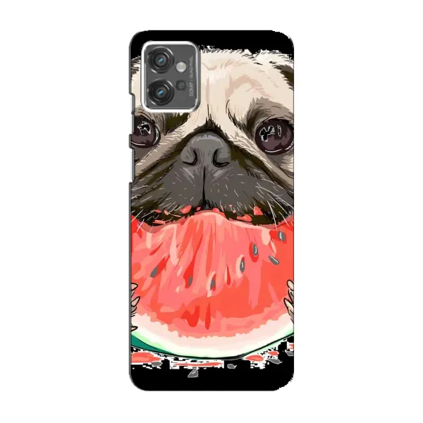Чехол с рисунком «Смешной Мопс» для Motorola MOTO G32 Чехол с рисунком «Смешной Мопс» для Motorola MOTO G32
