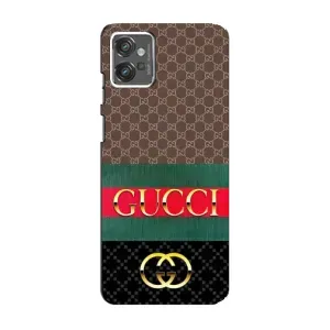 Чехлы Бренд GUCCI для Motorola MOTO G32 (Стиль GUCCI)