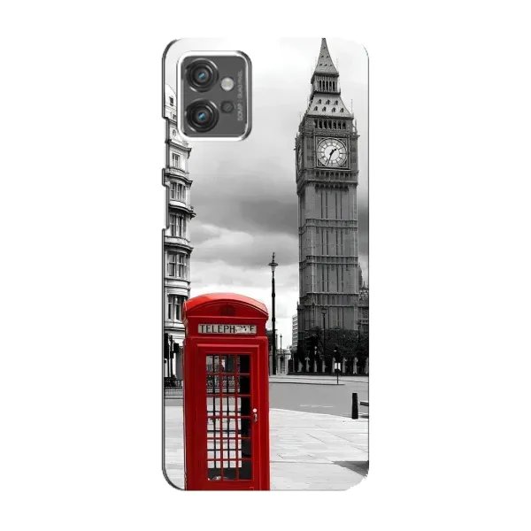 Чехол с рисунком «TELEPHONE» для Motorola MOTO G32 Чехол с рисунком «TELEPHONE» для Motorola MOTO G32