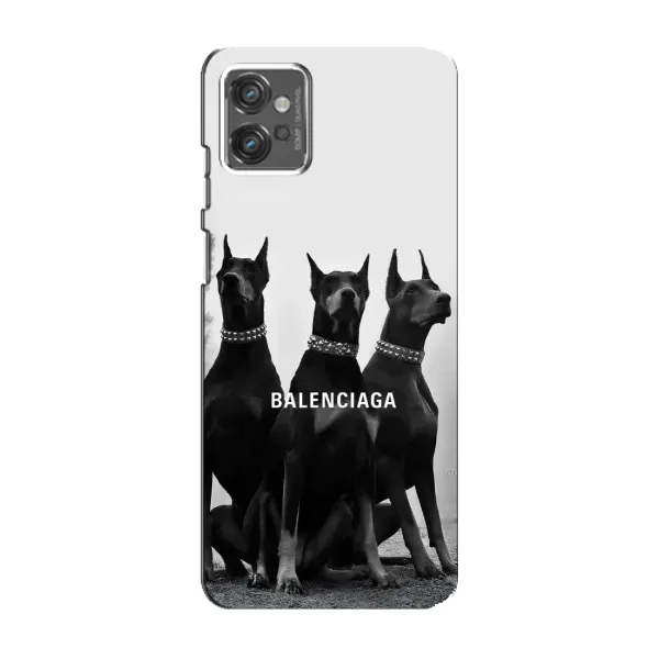 Чехол с рисунком «Три добермана» для Motorola MOTO G32 Чехол с рисунком «Три добермана» для Motorola MOTO G32