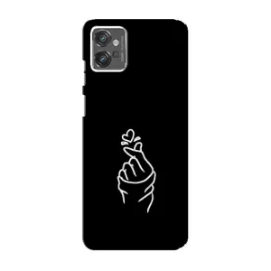 Чехлы (Знак сердечка) на Motorola MOTO G32 (Знак Сердечка)