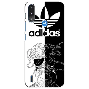 Чехол в стиле "Адидас" для Моторола Мото е7і / е7 павер (Adidas шнурки)