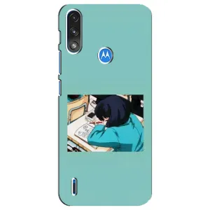 Чехол с персонажами АНИМЕ на Motorola E7 Power (Аканэ Тэндо)