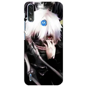 Чехол с персонажами АНИМЕ на Motorola E7 Power (Аниме Гуль)