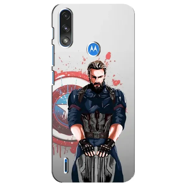 Чехол с рисунком «Арт капитан» для Motorola E7 Power Чехол с рисунком «Арт капитан» для Motorola E7 Power