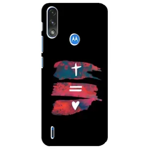 Чехлы для Motorola E7 Power (Для Христиан) (Атрибутика)