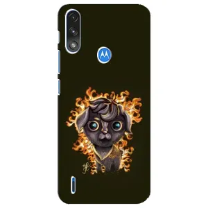 Чехлы на военную тематику для Motorola E7 Power (Бавовна мем)