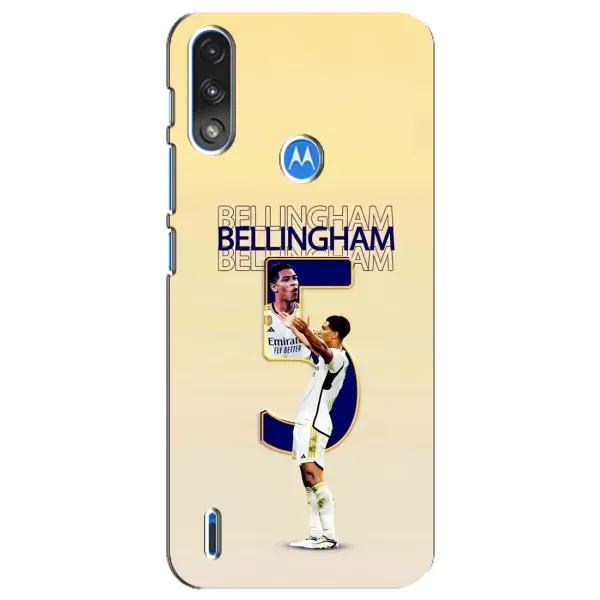 Чехол с рисунком «Беллингем ,Реал 5» для Motorola E7 Power