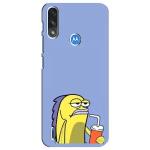 Чехол с рисунком «Безразличие» для Motorola E7 Power