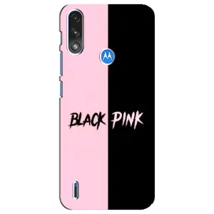 Чохли з картинкою для Motorola E7 Power (BLACK PINK)
