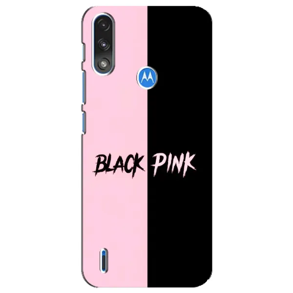 Чехол с рисунком «BLACK PINK» для Motorola E7 Power Чехол с рисунком «BLACK PINK» для Motorola E7 Power