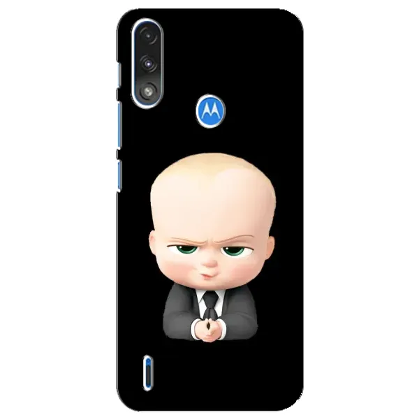 Чехол с рисунком «Бос» для Motorola E7 Power