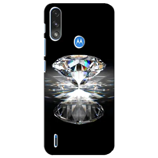 Чехол с рисунком «Бриллиант» для Motorola E7 Power