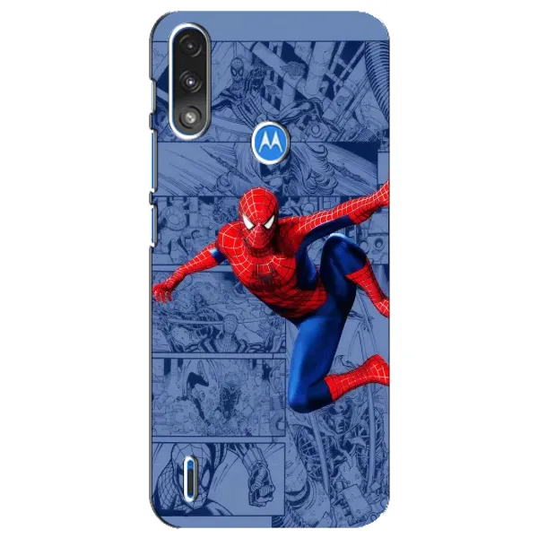 Чехол с рисунком «Человек Паук» для Motorola E7 Power