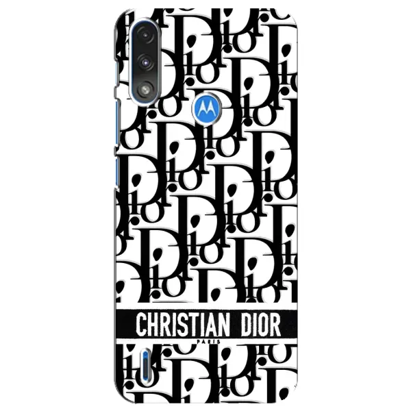 Чехол с рисунком «Christian Dior» для Motorola E7 Power
