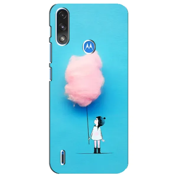 Чохол з малюнком «Дівчинка з хмаринкою» для Motorola E7 Power Чохол з малюнком «Дівчинка з хмаринкою» для Motorola E7 Power