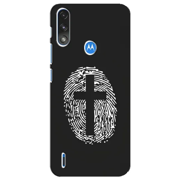 Чехол с рисунком «ДНК Христа» для Motorola E7 Power Чехол с рисунком «ДНК Христа» для Motorola E7 Power