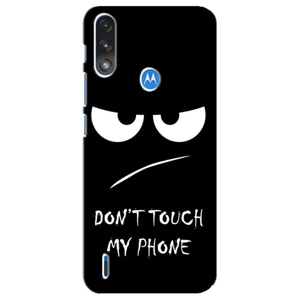 Чехол с рисунком «Dont» для Motorola E7 Power Чехол с рисунком «Dont» для Motorola E7 Power