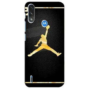 Силиконовый Чехол Nike Air Jordan на Моторола Мото е7і / е7 павер (Джордан 23)