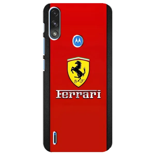 Чехол с рисунком «Ferrari Logo» для Motorola E7 Power Чехол с рисунком «Ferrari Logo» для Motorola E7 Power
