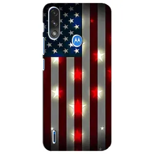 Чохол Прапор USA для Motorola E7 Power (Прапор США 2)