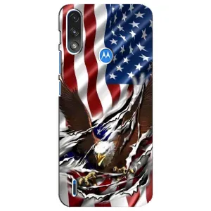 Чохол Прапор USA для Motorola E7 Power (Прапор USA)